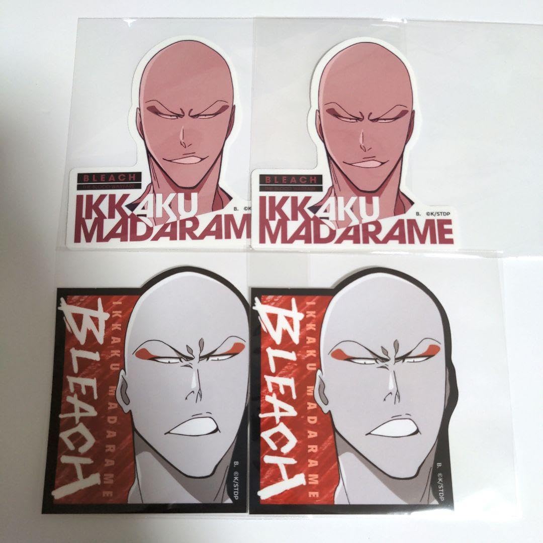 bleach 韓国限定 スクエア ステッカー 20枚 斑目一角 Amazon.co.jp: BLEACH ステッカー 斑目一角 セット : おもちゃ
